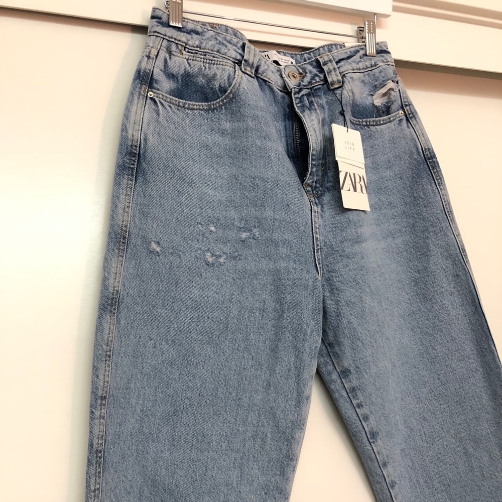 Zara denim/ mom fit